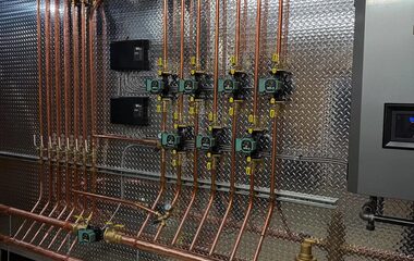 Commercial Mechanical Room Repipe – work in progress