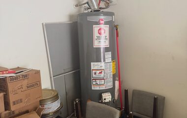 Gas Water Heater Replacement – work in progress
