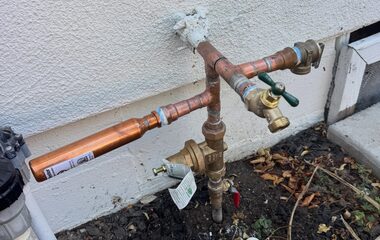 Emergency Plumbing completed by our plumbers